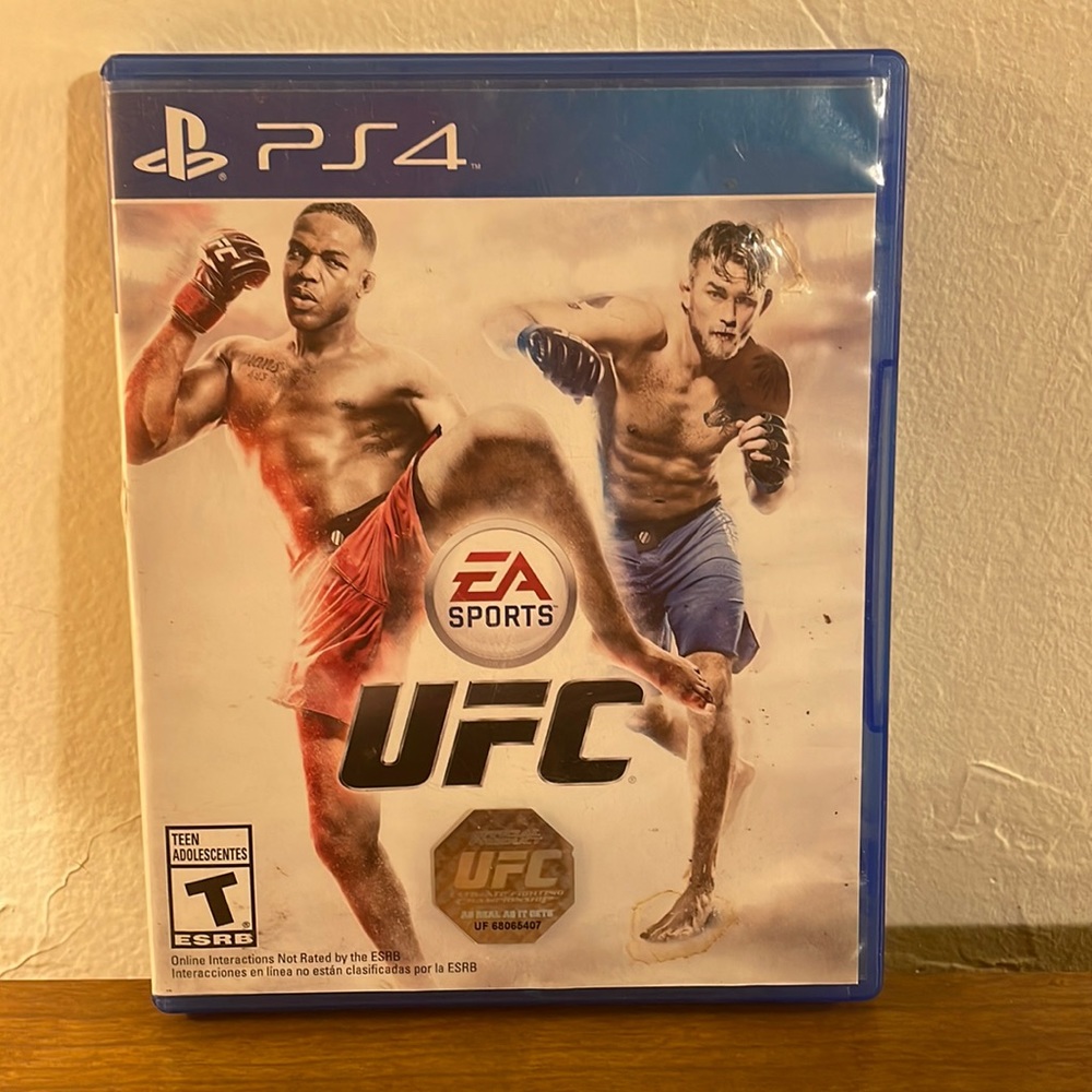 EA Sports UFC 1 PS4 Game MMA Fighting PlayStation 4 Video Game 2014